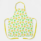 Tablier Aquarelle Motif citron citron (Recto)