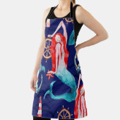 Tablier Aquarelle motif mer (Insitu)