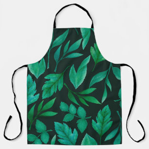 Tablier Aquarelle motif sans couture avec peint à la main 