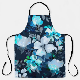 Tablier Aquarelle motif sans couture. Impression florale