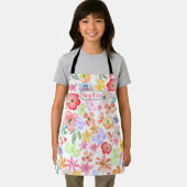 Tablier Aquarelle murale Whimsical personnalisée (Insitu)