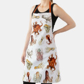 Tablier Aquarelle Octopus Cephalopod Océan Animaux (Insitu)