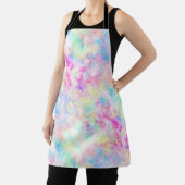 Tablier Aquarelle Pastel Rainbow Tie Dye (Insitu)