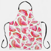 Tablier Aquarelle pastèque 1 (Recto)