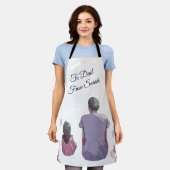 Tablier Aquarelle Père et fille (Porté)