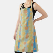 Tablier Aquarelle Pois verticaux triés (Insitu)