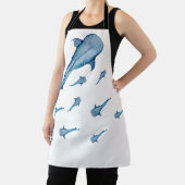 Tablier Aquarelle requin (Insitu)