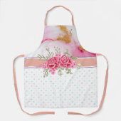 Tablier Aquarelle Ressort Floral (Recto)