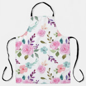 Tablier Aquarelle rose (Recto)