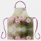 Tablier aquarelle-roses-et-panier (Recto)