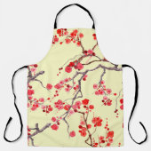 Tablier Aquarelle Sakura Blossom Motif sans couture (Recto)