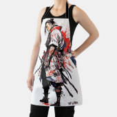 Tablier Aquarelle Samurai Apron - Esprit guerrier (Insitu)