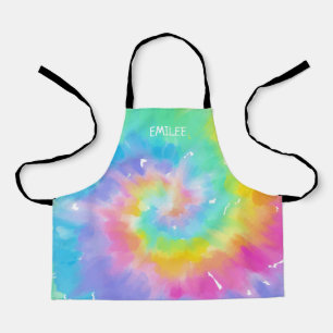 Tablier Aquarelle Teinture à attache personnalisée Tout-su