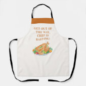 Tablier Aquarelle Thankgiving Turquie (Recto)