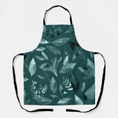 Tablier Aquarelle tombée feuilles 10 (Recto)