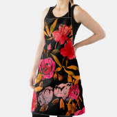 Tablier Aquarelle transparente motif avec simple dessiné à (Insitu)