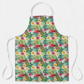 Tablier Aquarelle tropicale (Recto)