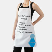 Tablier Aquatofana Flowers (Insitu)