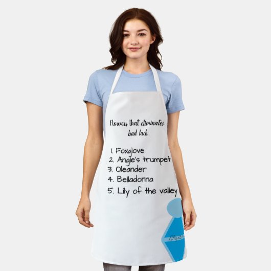 Tablier Aquatofana Flowers (Porté)