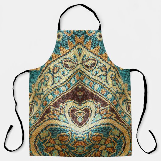 Tablier Arabesque Fabric : Arabe Oriental Design (Recto)