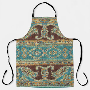 Tablier Arabesque Fabric Paisley Oriental Design