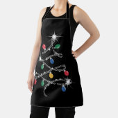 Tablier Arbre de lumière de Noël Rhinestone Mega Bling  (Insitu)
