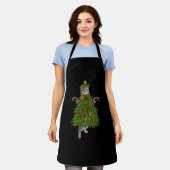 Tablier Arbre de Noël (Porté)
