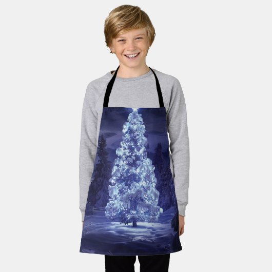 Tablier Arbre de Noël (Porté)