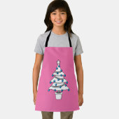 Tablier Arbre de Noël blanc (Insitu)