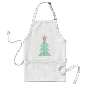 Tablier Arbre de Noël d'ASCII