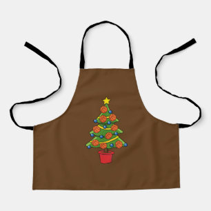 Tablier Arbre de Noël de basket-ball