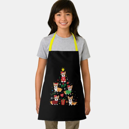Tablier Arbre de Noël de Corgi (Insitu)