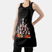 Tablier arbre de Noël des pingouins (Insitu)