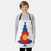 Tablier Arbre de Noël du Colorado (Porté)