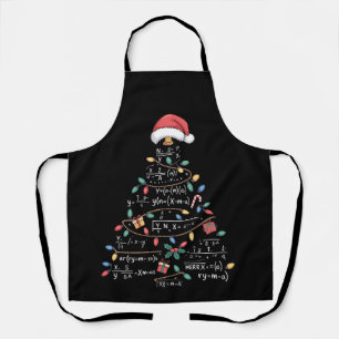 Tablier Arbre de Noël Equations Mathématiques Xmas Fêtes P
