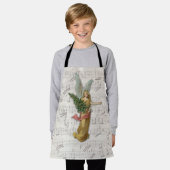 Tablier Arbre de Noël victorien Angel Antique (Porté)