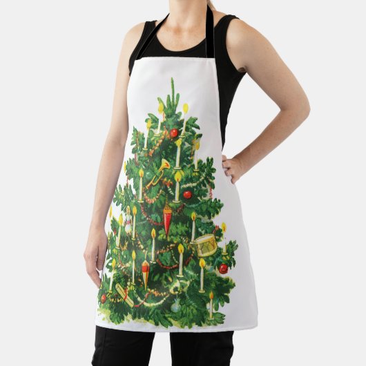 Tablier Arbre de Noël Vintage (Insitu)