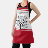 Tablier Arbre généalogique personnalisé (20 noms) (Insitu)