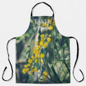 Tablier Arbre Mimosa aux fleurs jaunes (Recto)