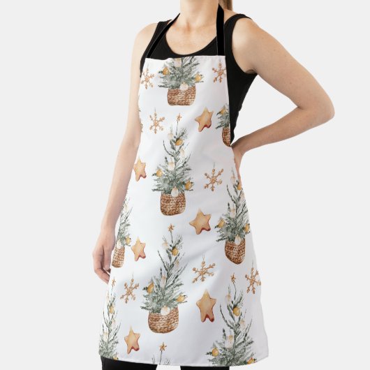 Tablier Arbre vert de Noël | Joyeux Noël (Insitu)