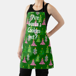Tablier Arbres de Noël