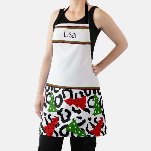 Tablier Arbres de Noël personnalisés et Poster de animal (Insitu)