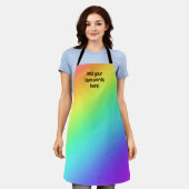 Tablier Arc-arc lumineux personnalisé (Porté)