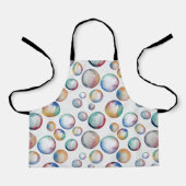 Tablier Arc en arc-en-ciel bulles Apron (Recto)