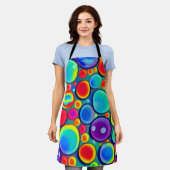 Tablier Arc en arc-en-ciel bulles Apron (Porté)