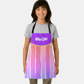 Tablier Arc en arc-en-ciel Peinture Party Artiste Nom de l (Insitu)