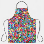Tablier Arc-en-ciel arrosées et Jimmies (Recto)