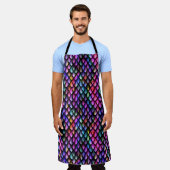 Tablier Arc-en-ciel Dragon Scales Apron (Porté)