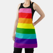 Tablier Arc en ciel drapeau gay LGBT Tout sur Imprimer Tab (Insitu)