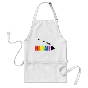 Tablier Arc-en-ciel Hawaï 2